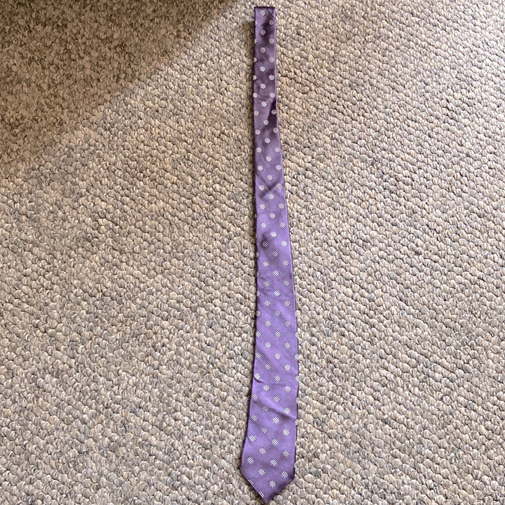 Purple DKNY neck tie